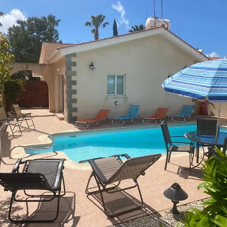 Villa With Spacious Living Area And Private Pool. Paphos