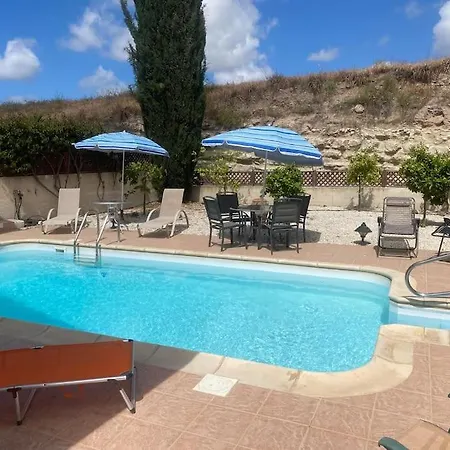 With Spacious Living Area And Private Pool. * Paphos